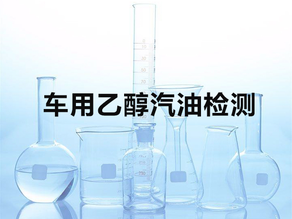 车用乙醇汽油检测
